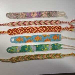 Bracelets/bookmarks